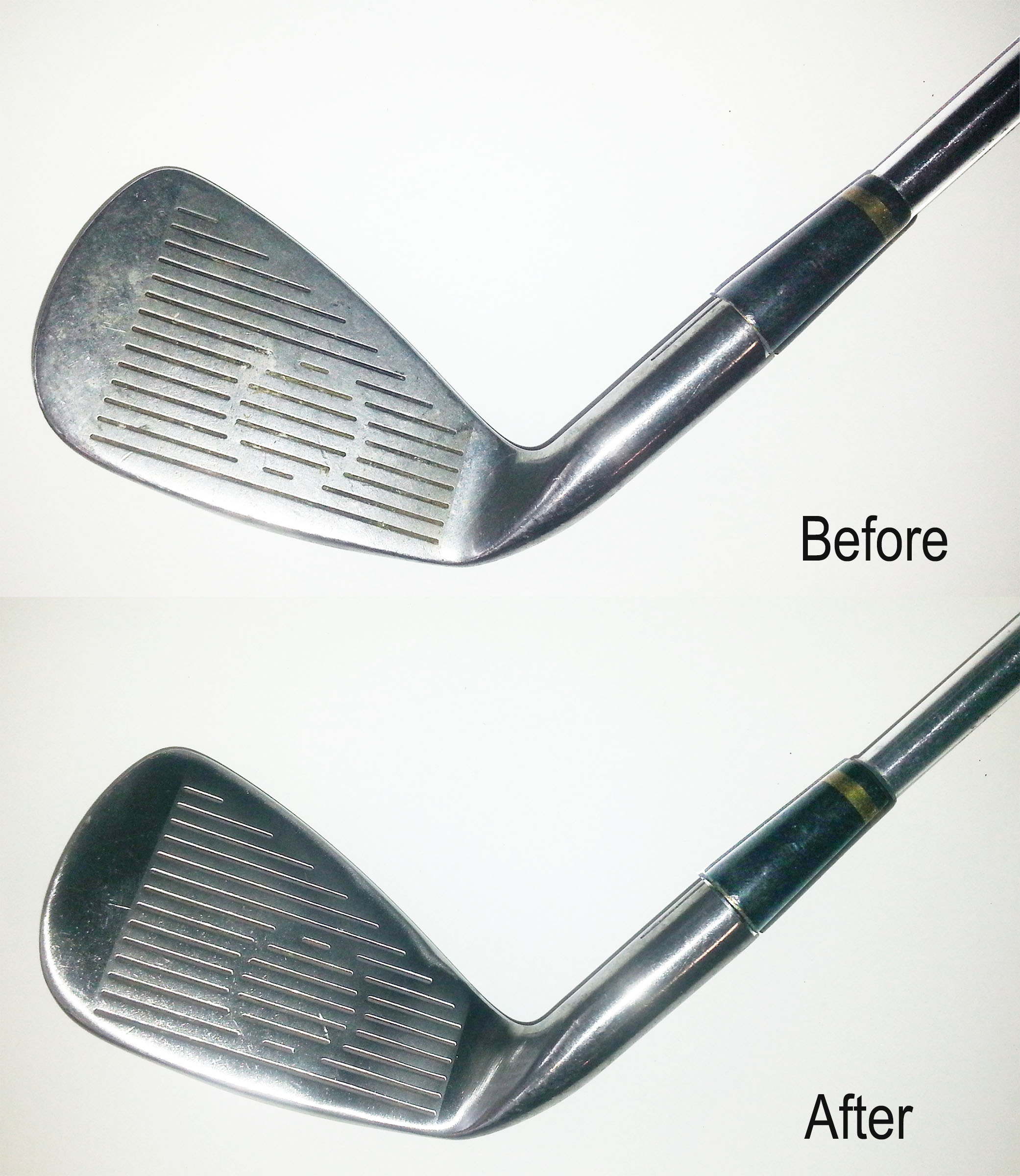 Golf Club Cleaning and Polishing